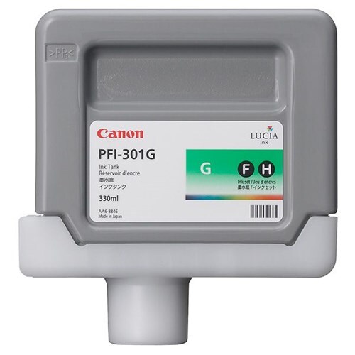 CANON GREEN INK TANK 330 ML FOR IPF8000 9000 8100 9100 - Main Image