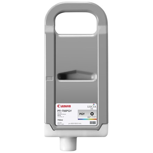 CANON PFI-706PGY LUCIA EX PHOTO GREY INK FOR IPF8300 IPF8400 - 70 - Main Image