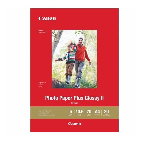CANON PP-301S Q3.5IN.20 AM/OC PHOTO PAPER PLUS GLOSSY II PP-301 - Main Image