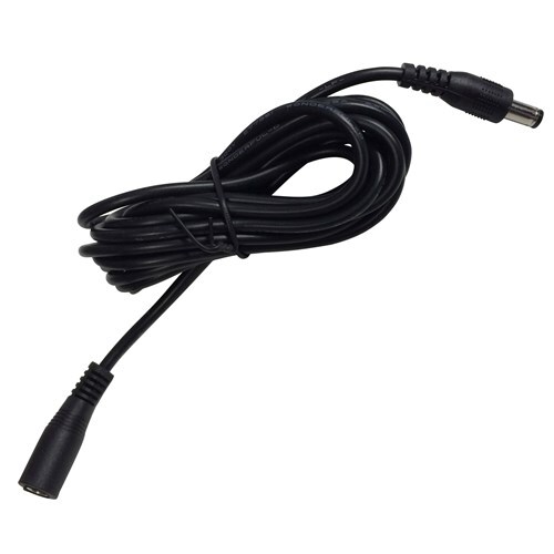 FOSCAM BLACK 12M 12V EXT LEAD Used for FI9928PSD2SD2XD4Z FI9800PFI9902PG2EPG4EPD2EP - Main Image
