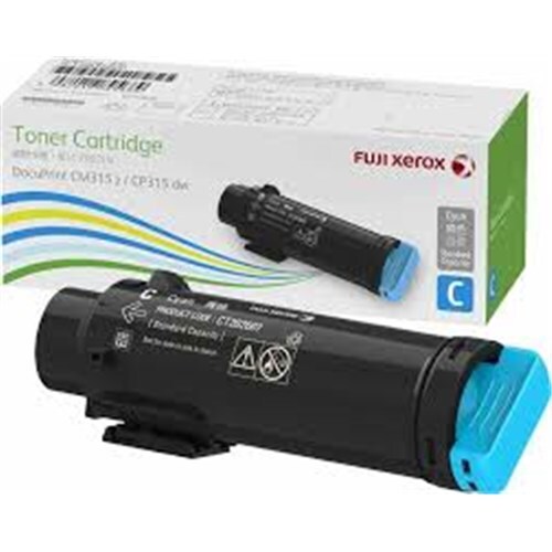 FUJIFILM FUJI XEROX CT202607 STD CYAN TONER CARTRIDGE 3K DPCP315 DPCM315 - Main Image