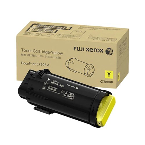 FUJIFILM FUJI XEROX CT203048 YELLOW HIGH YIELD TONER 11K FOR DPCP505D - Main Image