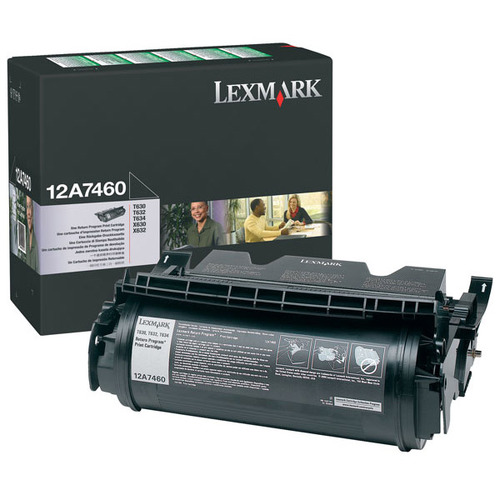 LEXMARK BLACK RETURN PROGRAM TONER YIELD 5000 PAGES FOR FOR T630 T632 T634 - Main Image