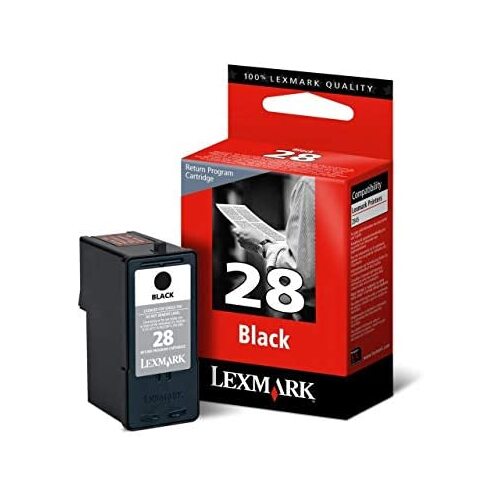 LEXMARK 28 BLACK RETURN PROGRAM PRINT CARTRIDGE - Main Image