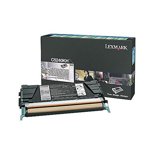 LEXMARK BLACK PREBATE TONER YIELD 8000 PAGES FOR C524N C534 - Main Image