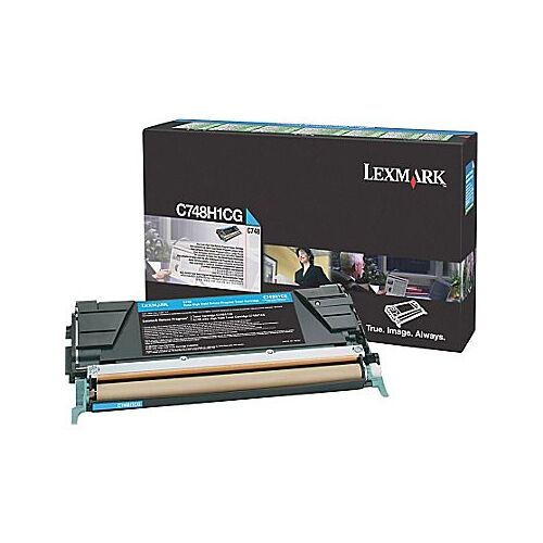 LEXMARK C748 CYAN HIGH YIELD 10K TONER RETURN PROGRAM - Main Image