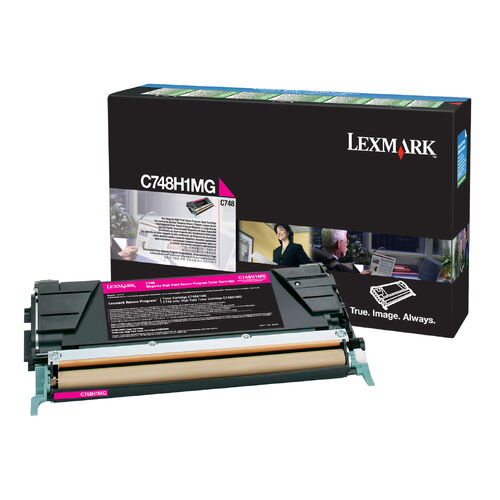LEXMARK C748 MAGENTA HIGH YIELD 10K TONER RETURN PROGRAM - Main Image