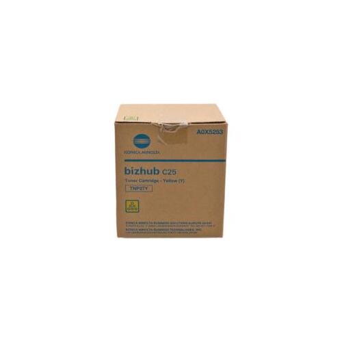 KONICA MINOLTA BIZHUB C25 TNP27 YELLOW TONER - 6K - Main Image