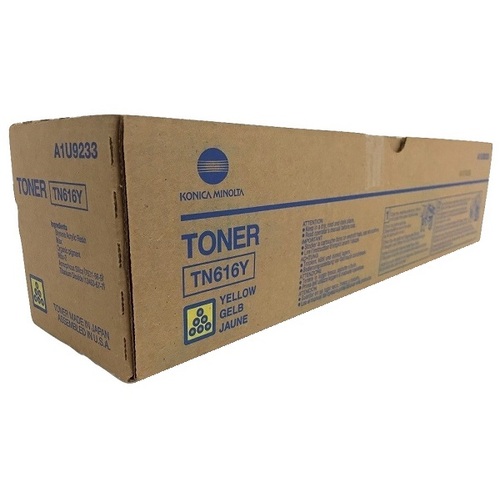 KONICA MINOLTABIZHUB C6000/ 7000 TN616 YELLOW TONER - Main Image