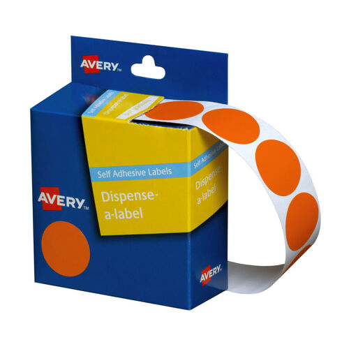 AVERY Display Orange 24mm Roll500 - Main Image