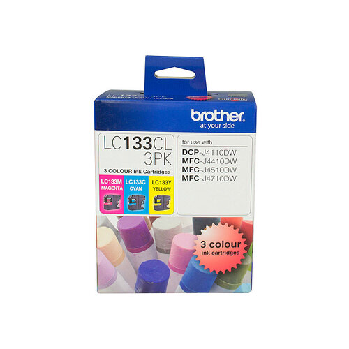 BROTHER LC133 CMY Colour Pack - Main Image
