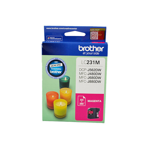 BROTHER LC231 Magenta Ink Cartridge - Main Image