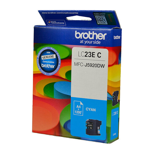 BROTHER LC23E Cyan Ink Cartridge - Main Image