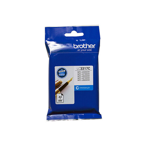 BROTHER LC3317 Cyan Ink Cartridge - Main Image