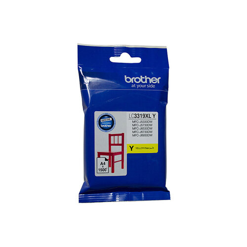 BROTHER LC-3319 XL Yellow to Suit - J5330DW/J5730DW/J6530DW/J6730DW/J6930DW Cartridge - Main Image