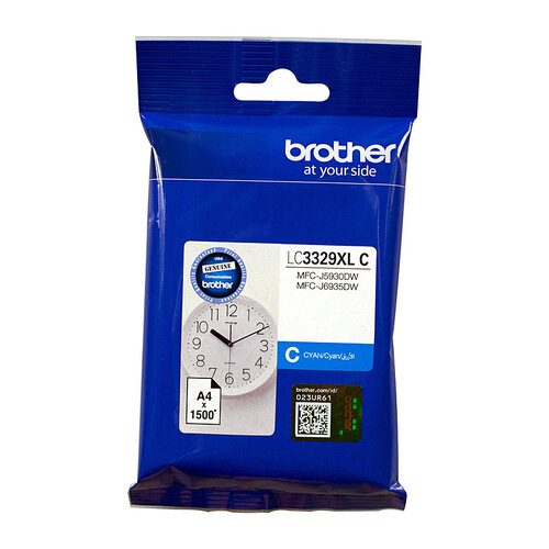 BROTHER LC3329XL Cyan Ink Cartridge - Main Image
