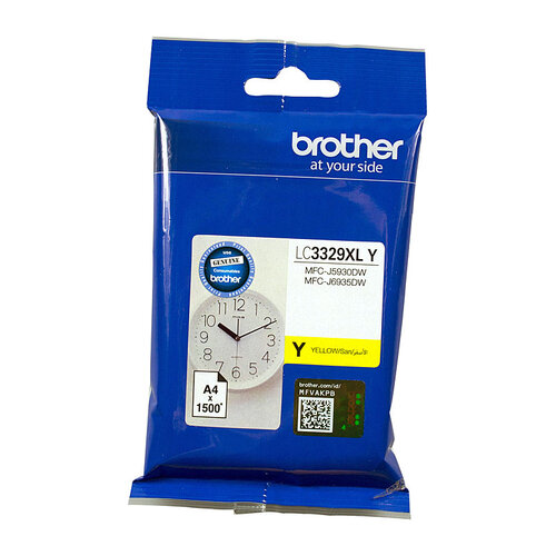 BROTHER LC3329XL Yellow Ink Cartridge - Main Image