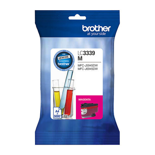 BROTHER LC-3339XLM Magenta Super High Yield Ink Cartridge to Suit MFC-J6945DW, up to 5000 Pages - Main Image