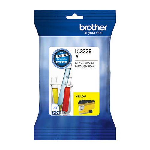 BROTHER LC3339XL Yellow Ink - Main Image