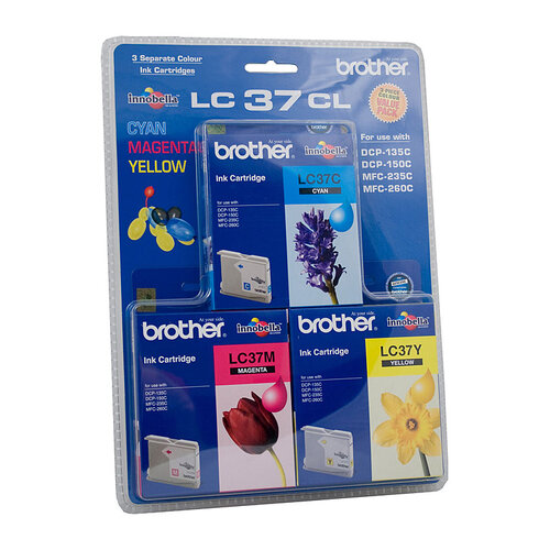 BROTHER LC37 CMY Colour Pack - Main Image