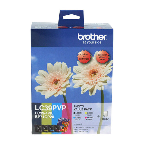 BROTHER LC39 Photo Value Pack - Main Image