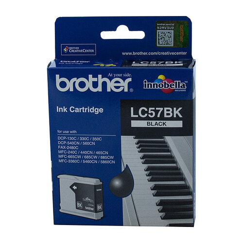 BROTHER LC57 Black Ink Cartridge - Main Image