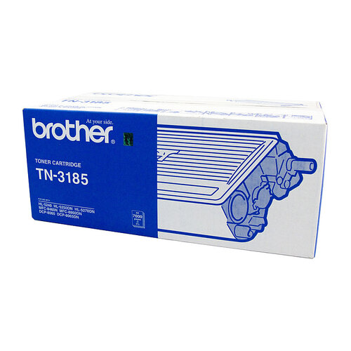 Brother TN-3185 Mono Laser Toner- High Yield- MFC-8460N/8860DN, HL-5240/5250DN/5270DN- up to 7000 pages - Main Image
