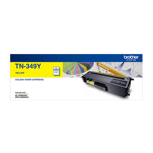 BROTHER TN349 Yellow Toner Cartridge - Main Image