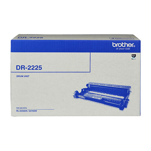 Brother DR-2225 Mono Laser Drum- HL-2130/2132/2240D/2242D/2250DN/2270DW, DCP-7055/7060D/7065DN, MFC-7360N/7362N/7460DN/7860DW- up to 12,000 pages - Main Image
