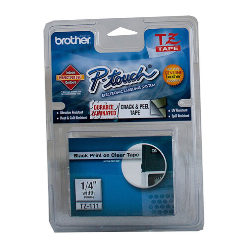 BROTHER TZe111 Labelling Tape - Main Image