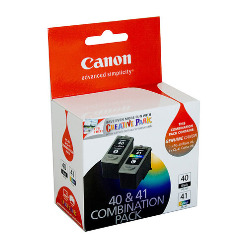 CANON PG40 + CL41 Ink Cartridge - Main Image
