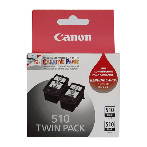 CANON PG510 Black Ink Twin Pack - Main Image