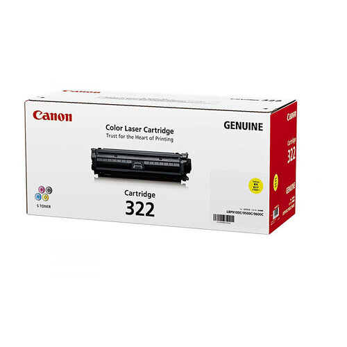 CANON Cartridge322 Yellow Toner - Main Image
