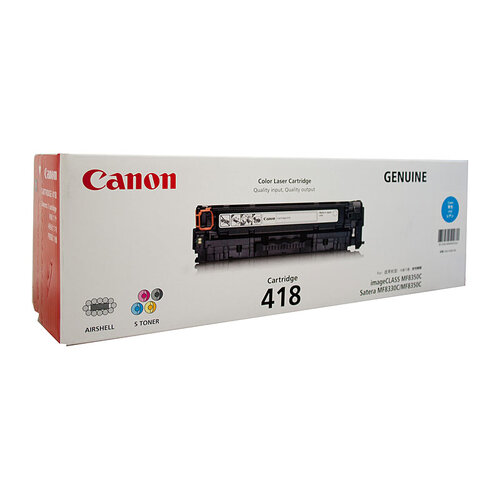 CANON Cartridge418 Cyan Toner - Main Image