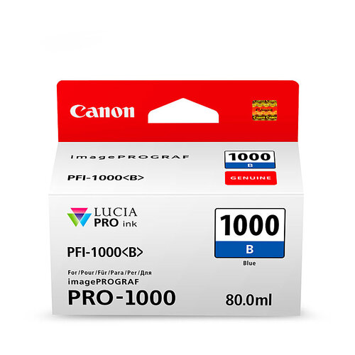 CANON PFI1000 Blue Ink Cartridge - Main Image