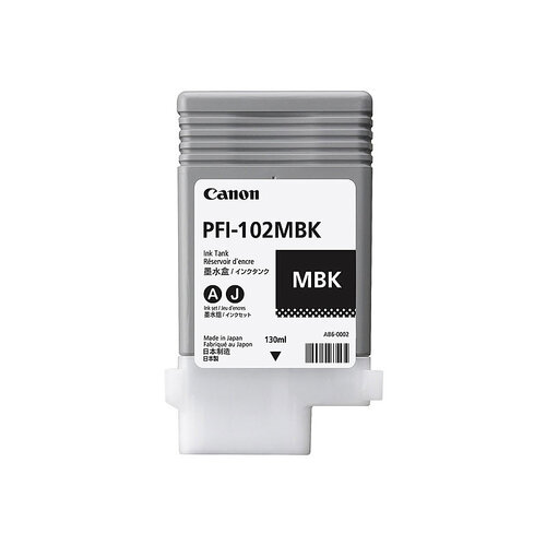 CANON PFI102 Matte Black Ink - Main Image