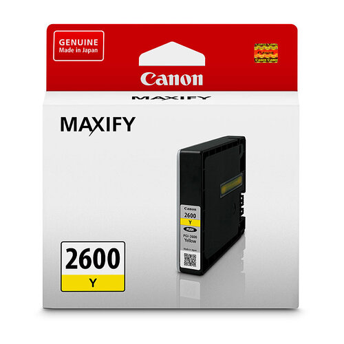 CANON PGI2600 Yellow Ink Tank - Main Image