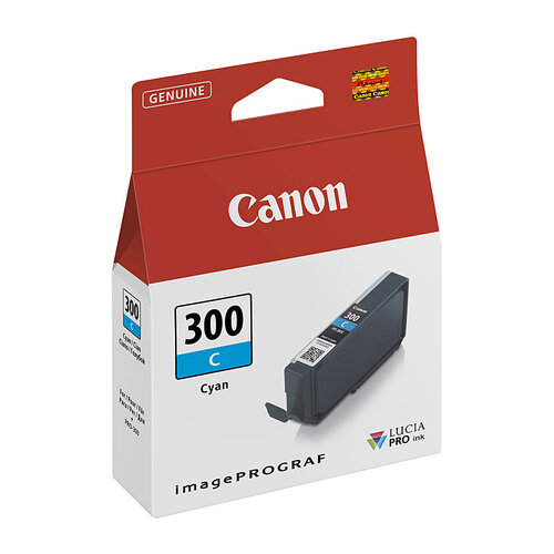 CANON PFI300 Cyan Ink Tank - Main Image