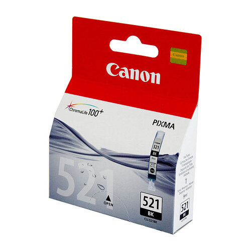 Canon CLI521BKBlack ink tank iP3600, iP4600, MP540, MP620a - Main Image