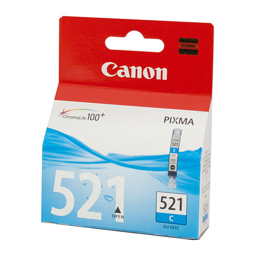 CANON CLI521 Cyan Ink Cartridge - Main Image