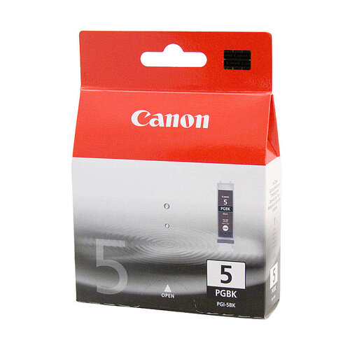 Canon PGI-5BK Black Ink Cart. IP4200, IP5200,IP5200R,MP500 - Main Image