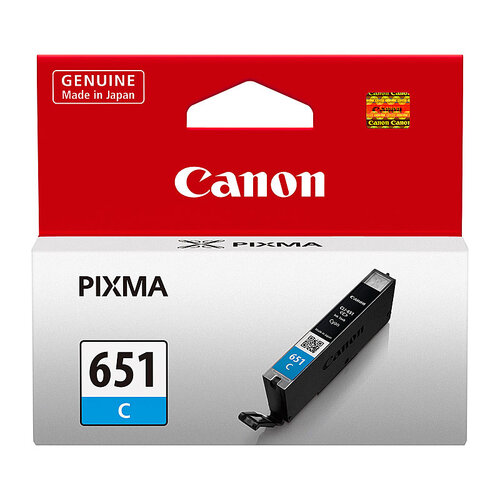 CANON CLI651 Cyan Ink Cartridge - Main Image