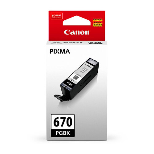 CANON PGI670 Black Ink Cartridge - Main Image
