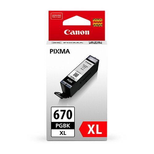 CANON PGI670XL Black Ink Cartridge - Main Image