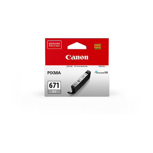CANON CLI671 Grey Ink Cartridge - Main Image