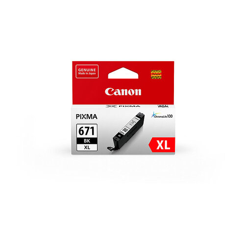 CANON CLI671XL Black Ink Cartridge - Main Image