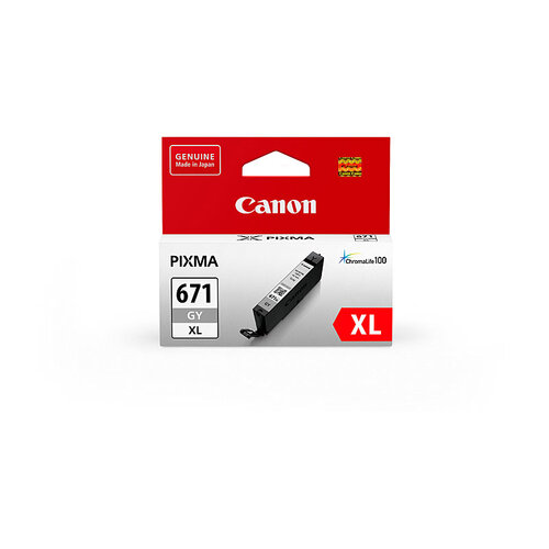 CANON CLI671XL Grey Ink Cartridge - Main Image