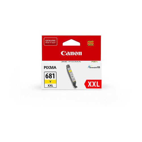 CANON CLI681XXL Yellow Ink Cartridge - Main Image