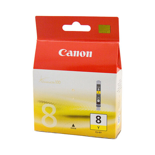 CANON CLI8Y Yellow Ink Cartridge - Main Image