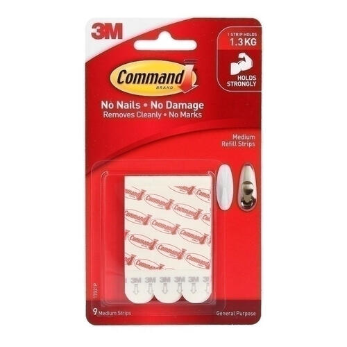 COMMAND Strips 17021P Pk9 Bx6 - Main Image